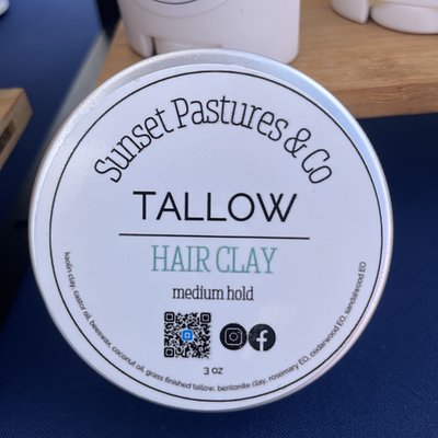 Tallow Hair Clay