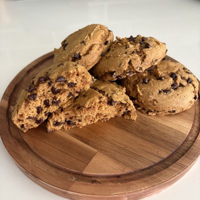 Pumpkin Spice Chocolate Chip Cookie