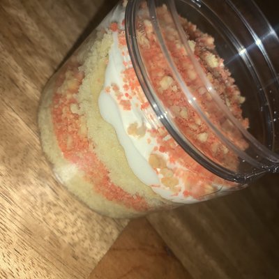 Strawberry Crunch Cupcake 