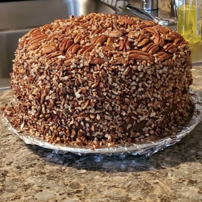 Nutty Profesor Cake