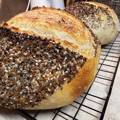 Everything Sourdough Bread 