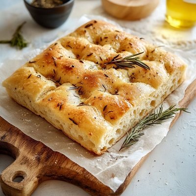 Garlic Rosemary Focaccia 