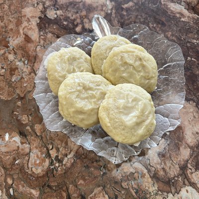 Lemon Drop Glazed Cookie