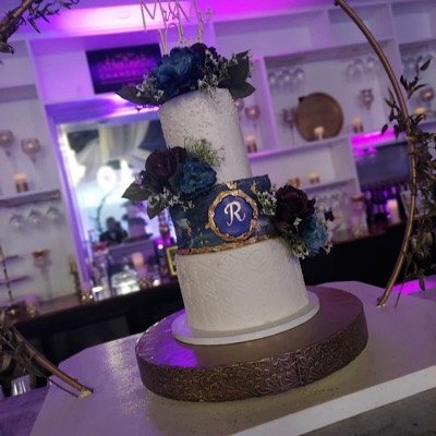 Three Tier Cake (6,8,10; Feeds 72)