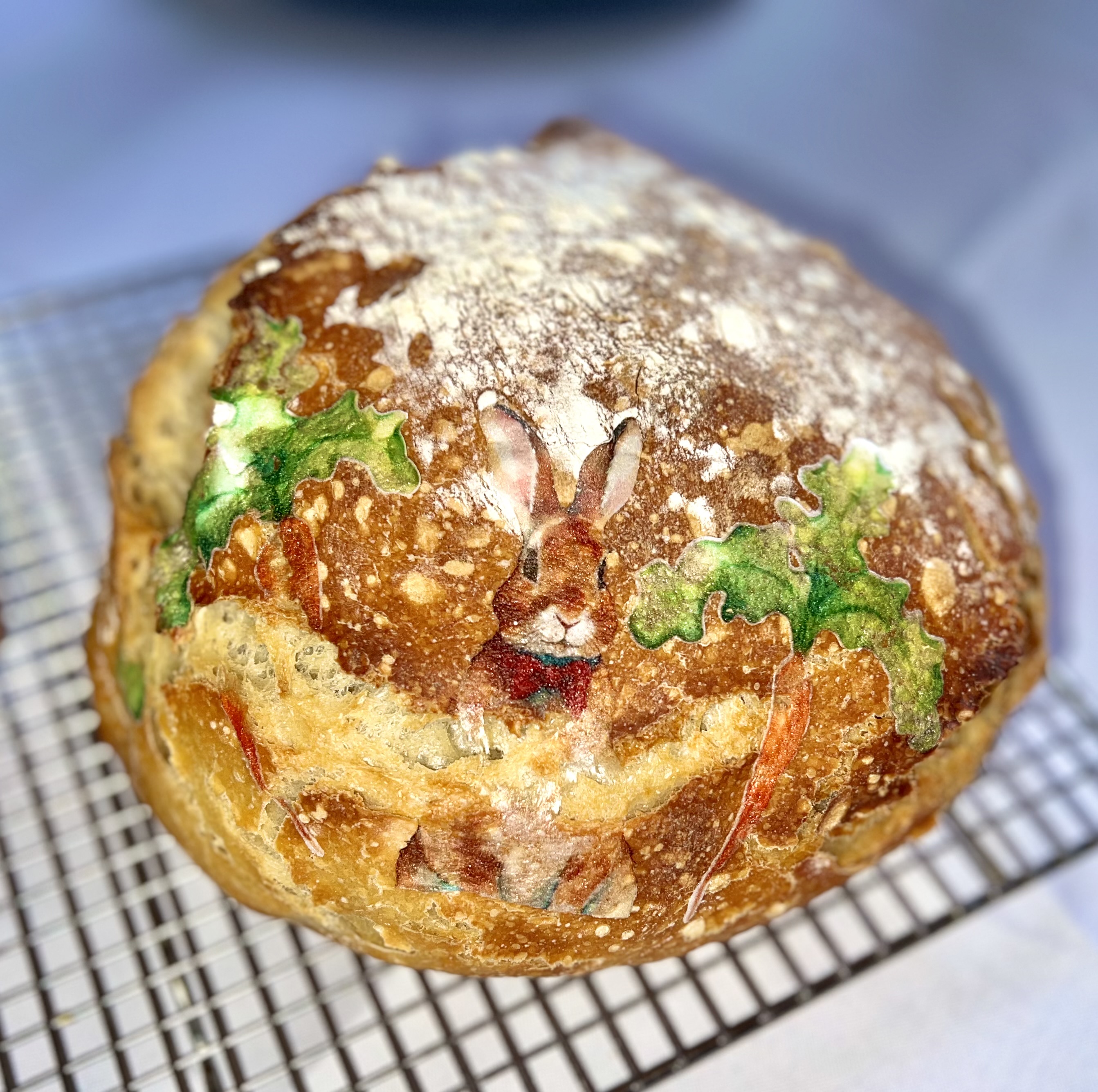 Easter Sourdough Bread 