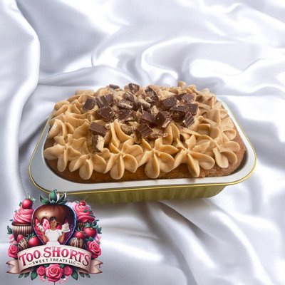 Personal Pan Peanut Butter Cake 
