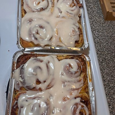 Carrot Cake Sweet Rolls 4 Count