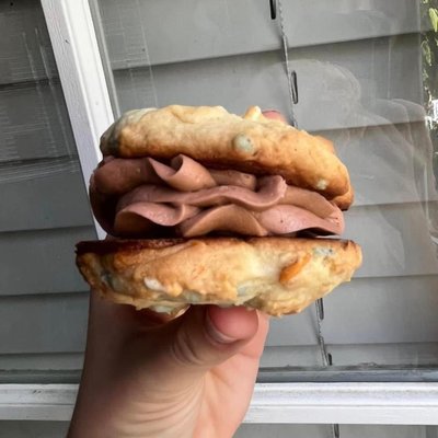 Fall Confetti Cookie Sandwiches