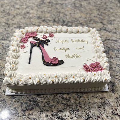 1/4 Sheet Cake (36 Servings)