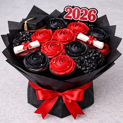 Colleyville Heritage High School Cupcake Bouquet