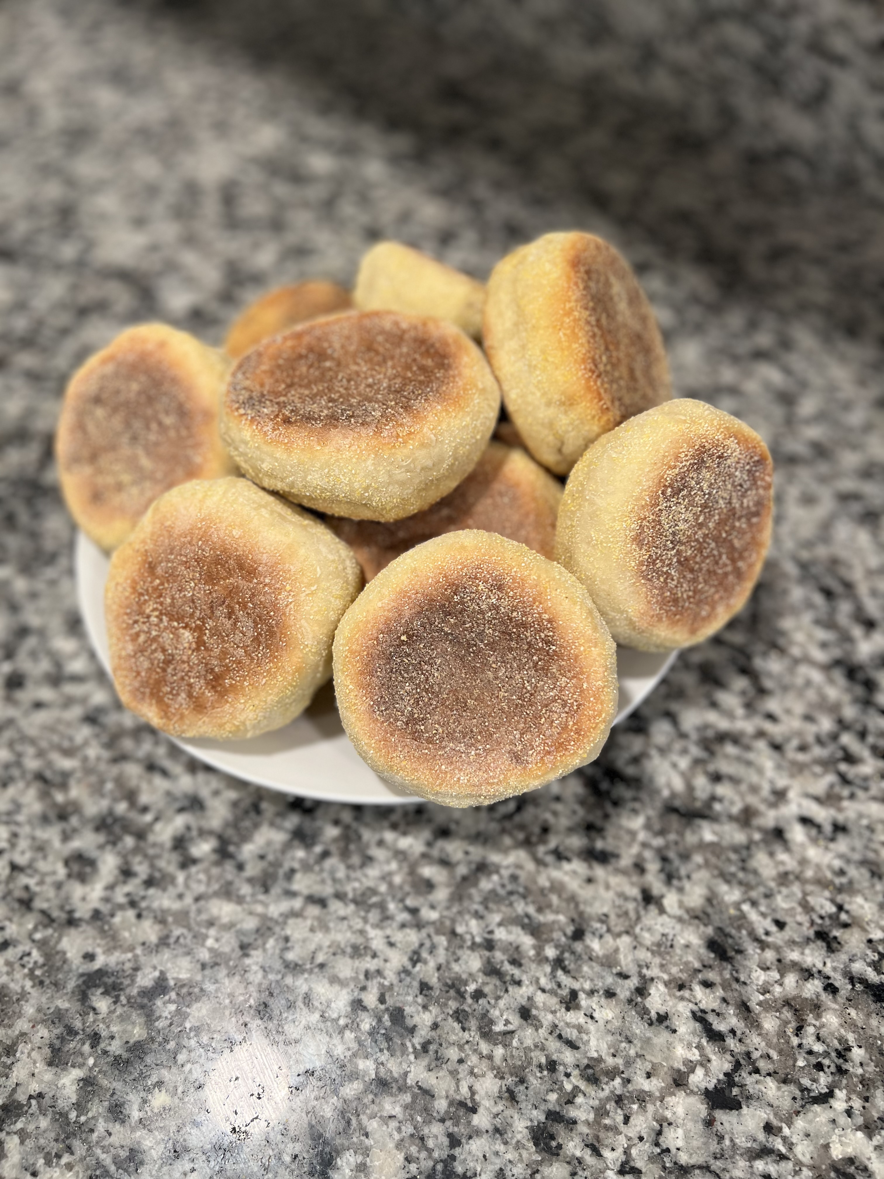 Sourdough English Muffins (6)