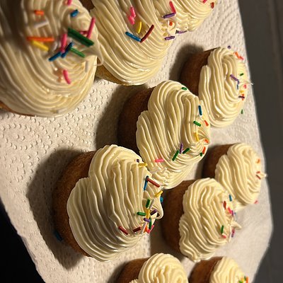 Vanilla Bean Cupcakes 12 Count 🧁