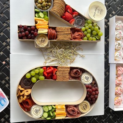 Charcuterie Number/Letter Boards