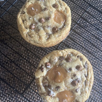 Salted Caramel Chocolate Chip Cookies Dozen