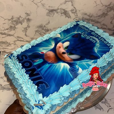 Double Layer 1/4 Sheet Cake