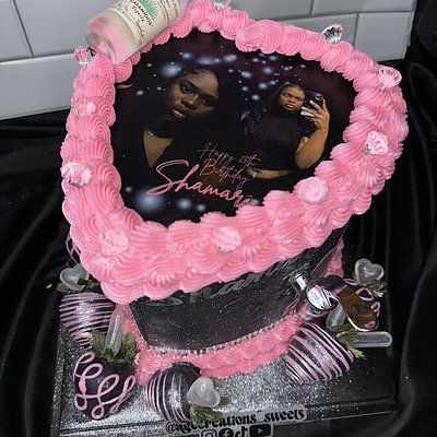 Liquor Shot Cake (serves 20)