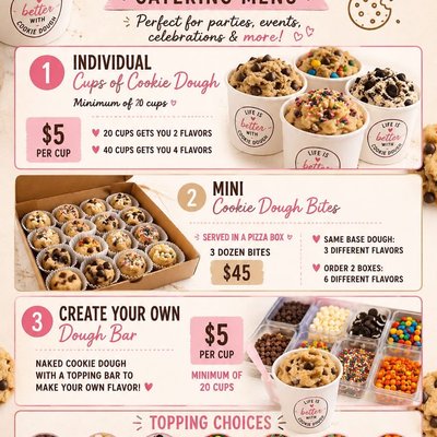 Cookie Dough Cups