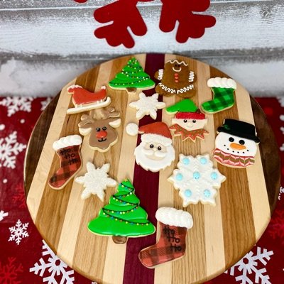 Mixed Holiday Sugar Cookie-dozen 