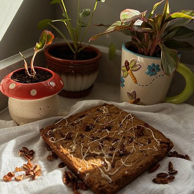 Maple Butter Blondies