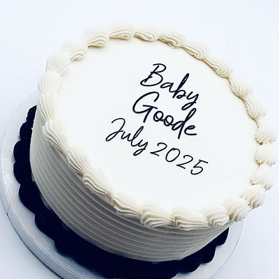 Single Layer 6in Round Cake
