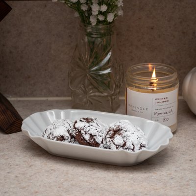 Fudge Crinkle Cookies
