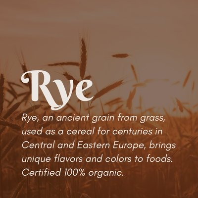 Organic Rye Berries (50 lb)