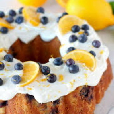 Blueberry Lemon Bundt Cake