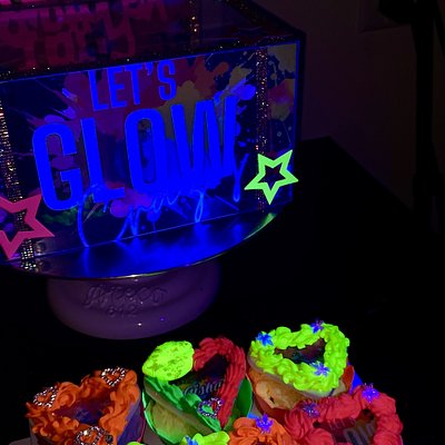 🩷💜🩵6) The GLOW Glam Box 🤩💛💚🧡