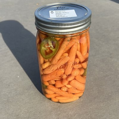 Spicy Pickled Carrot Fries- Quart