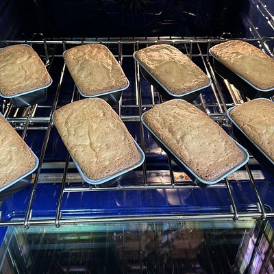 Lavender pound cake