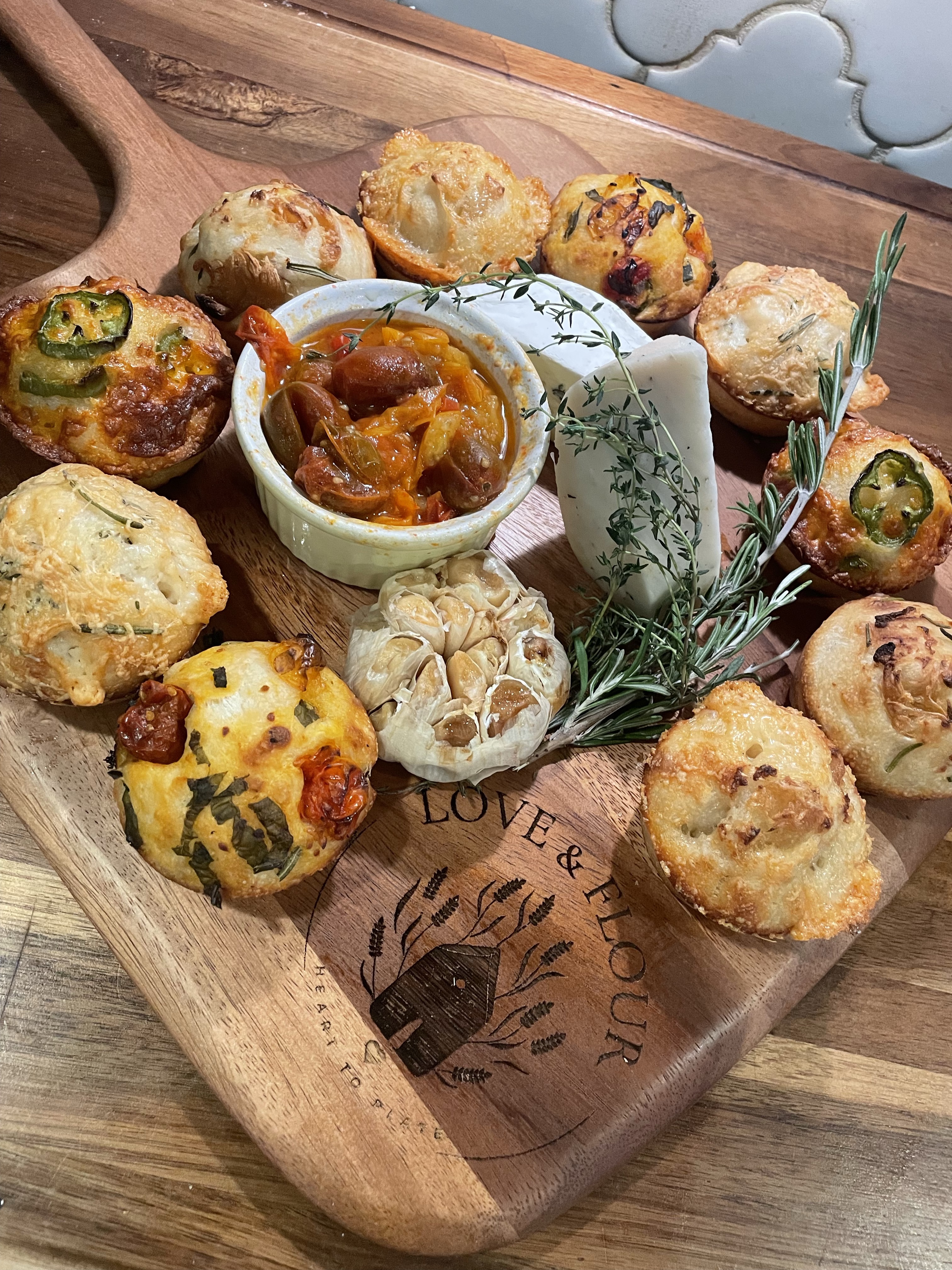 Mix & Match Minis 9ct Choose Up To 3 Flavors (Sourdough Focaccia)