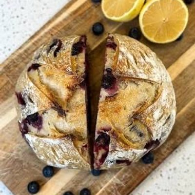 Lemon Blueberry Sourdough Loaf