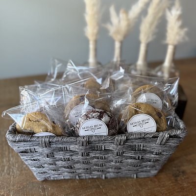 Sourdough Brown Butter Chocolate Chip Sea Salt Cookies (1 Dozen Individually Wrapped)