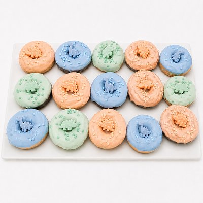 Frosted Mini Donuts