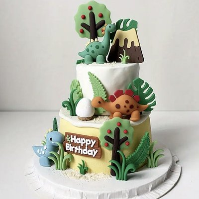 Dinosaur Topper Set