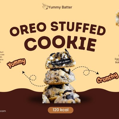 Oreo Stuffed Cookie