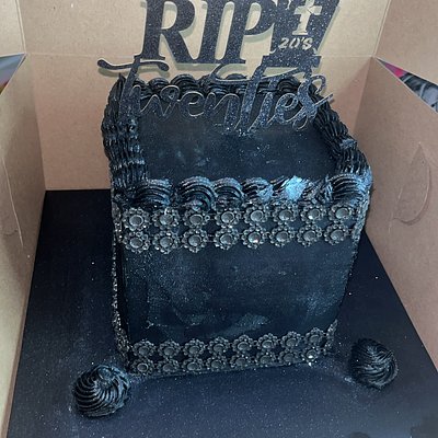 6” Square Cake 3layers 