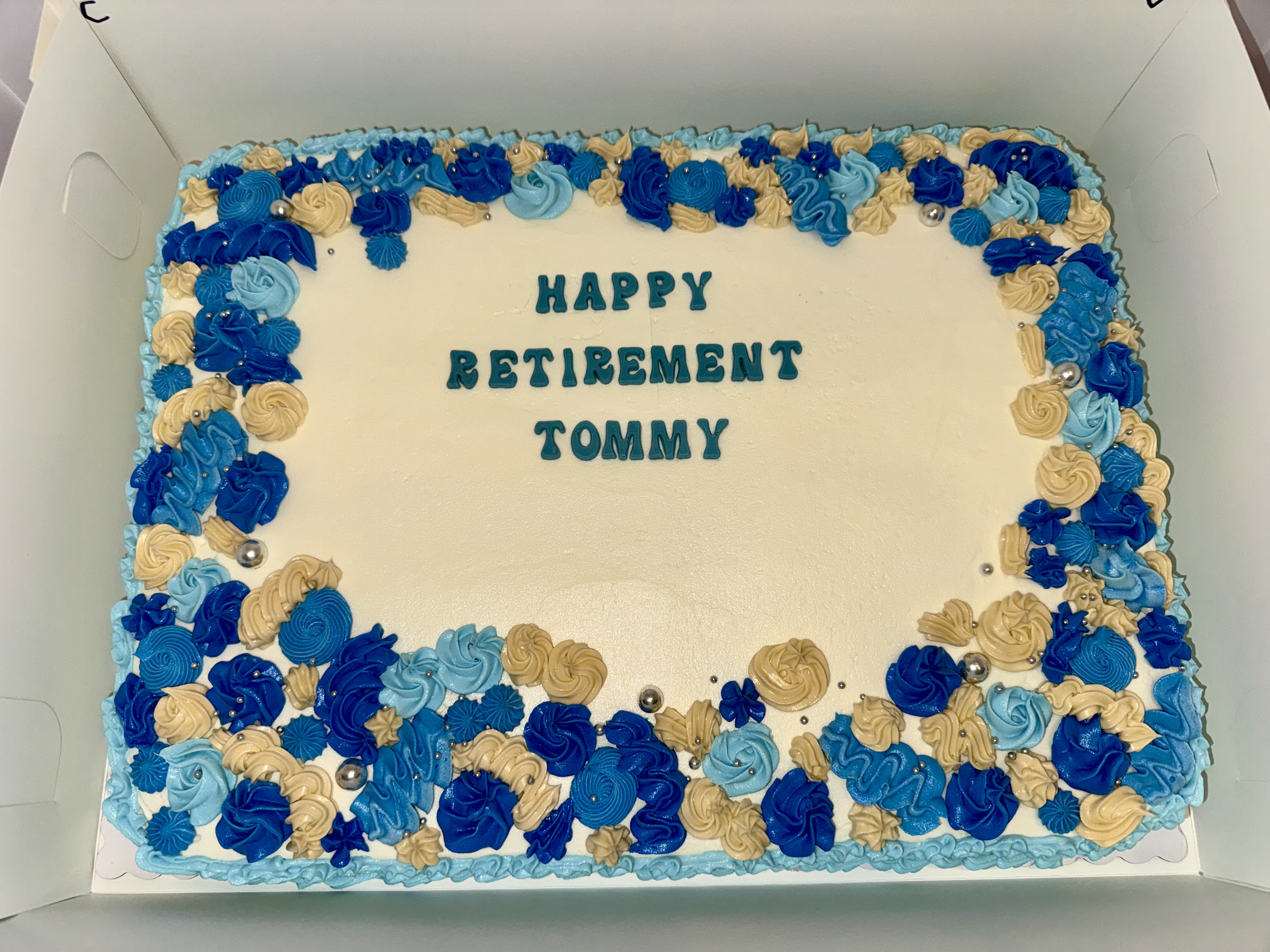 Half Sheet Cake