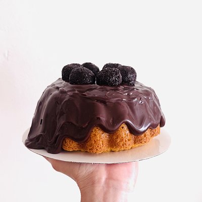 Carrot Cake With Brigadeiro 
