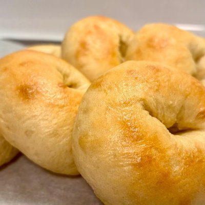 12 Sourdough Bagels 