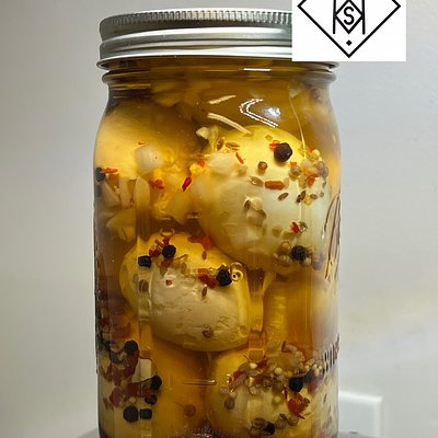 Plain Pickled Eggs