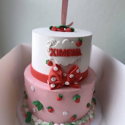 2 Tier 6 and 9 Inch (serving 40) 