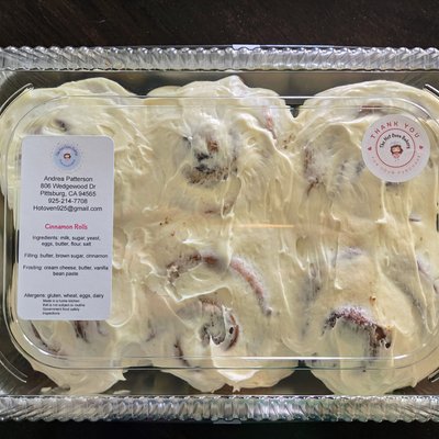 6 Ct - Cinnamon Rolls 