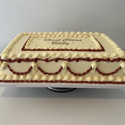 Half Sheet Cake