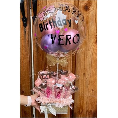 Bubble balloon w/ treats