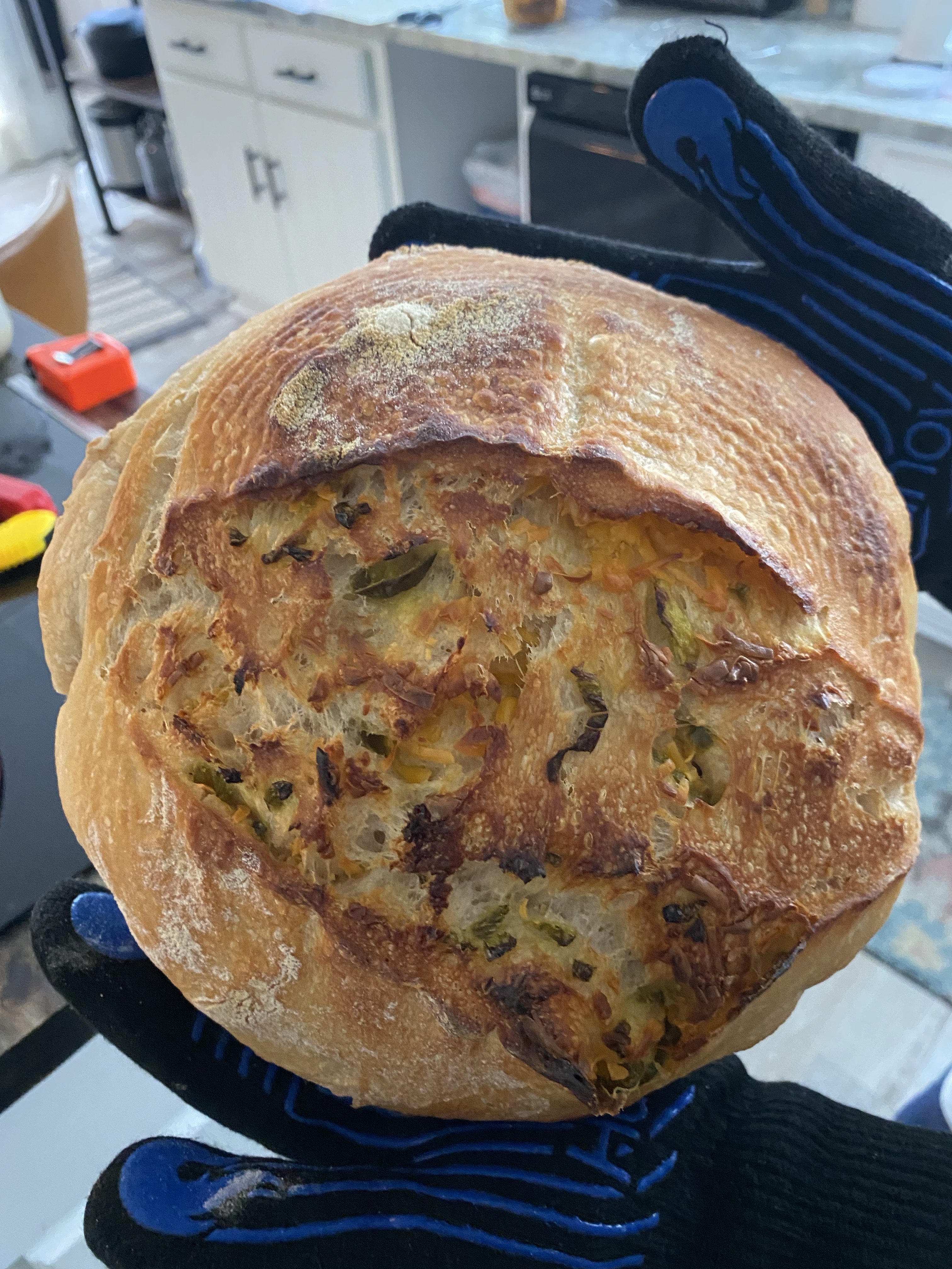 Jalapeño Cheddar Boule