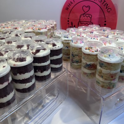 Cake Push Pops 