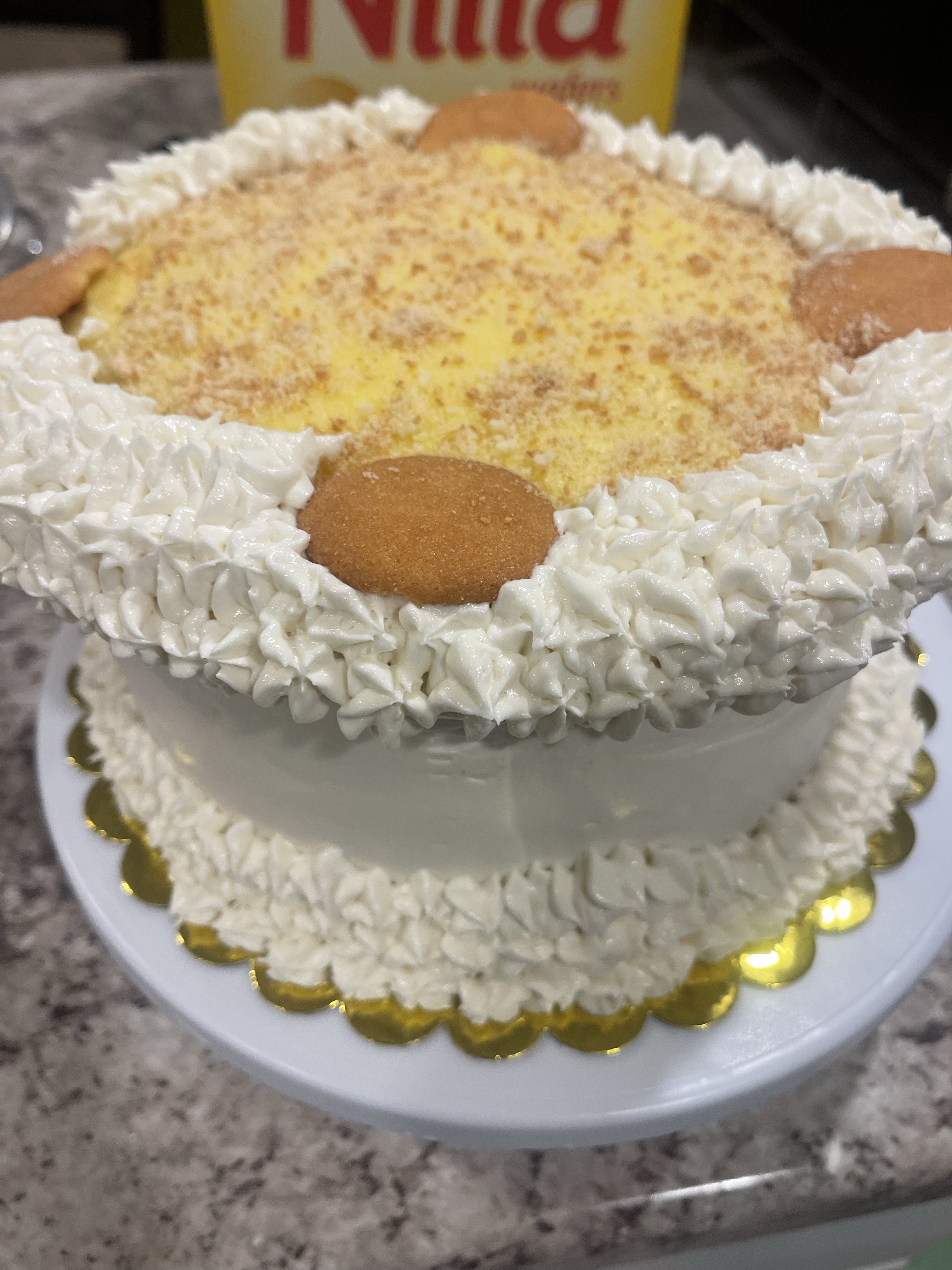 Banana Pudding Cake 