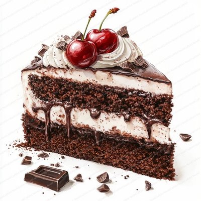 10in Cake (custard, cream, jam filled)