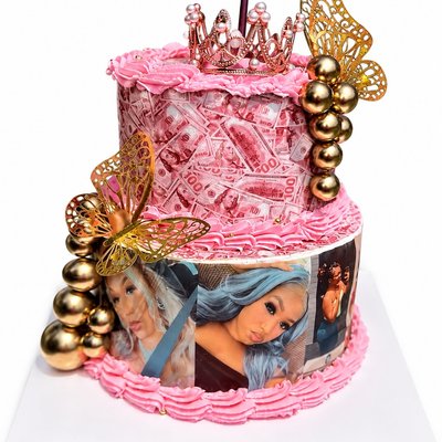 2-Tier Custom Cake